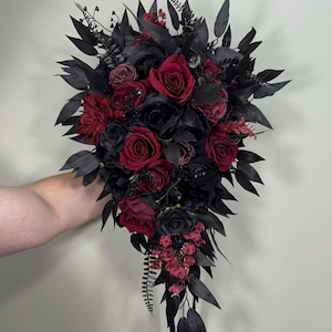 Schwarzen blumenstrauß