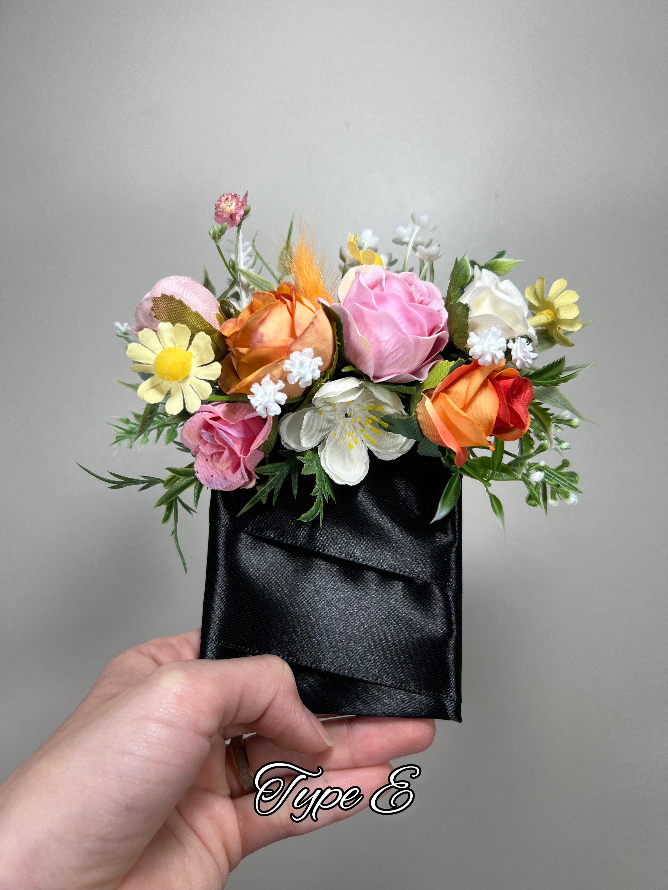 4 Boutonnieres Viola Con Fiori Finti Per Uomo – Spilla Da Taschino Per Matrimonio, Cerimonie E Ballo Di Fine Anno