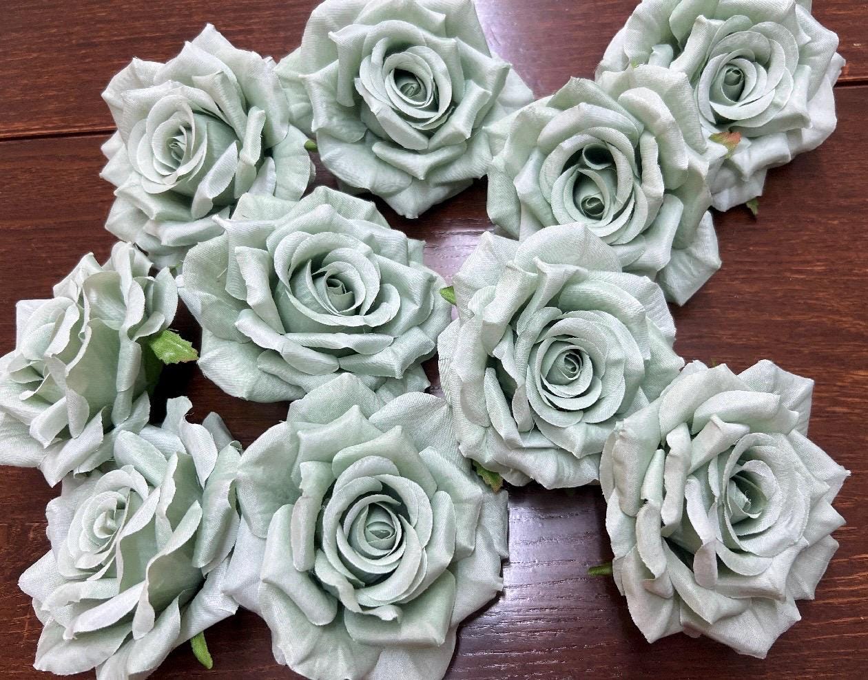 Fiori Artificiali Di Dalia Nuziale 25 Pezzi Di Rose Finte Con Stelo Per