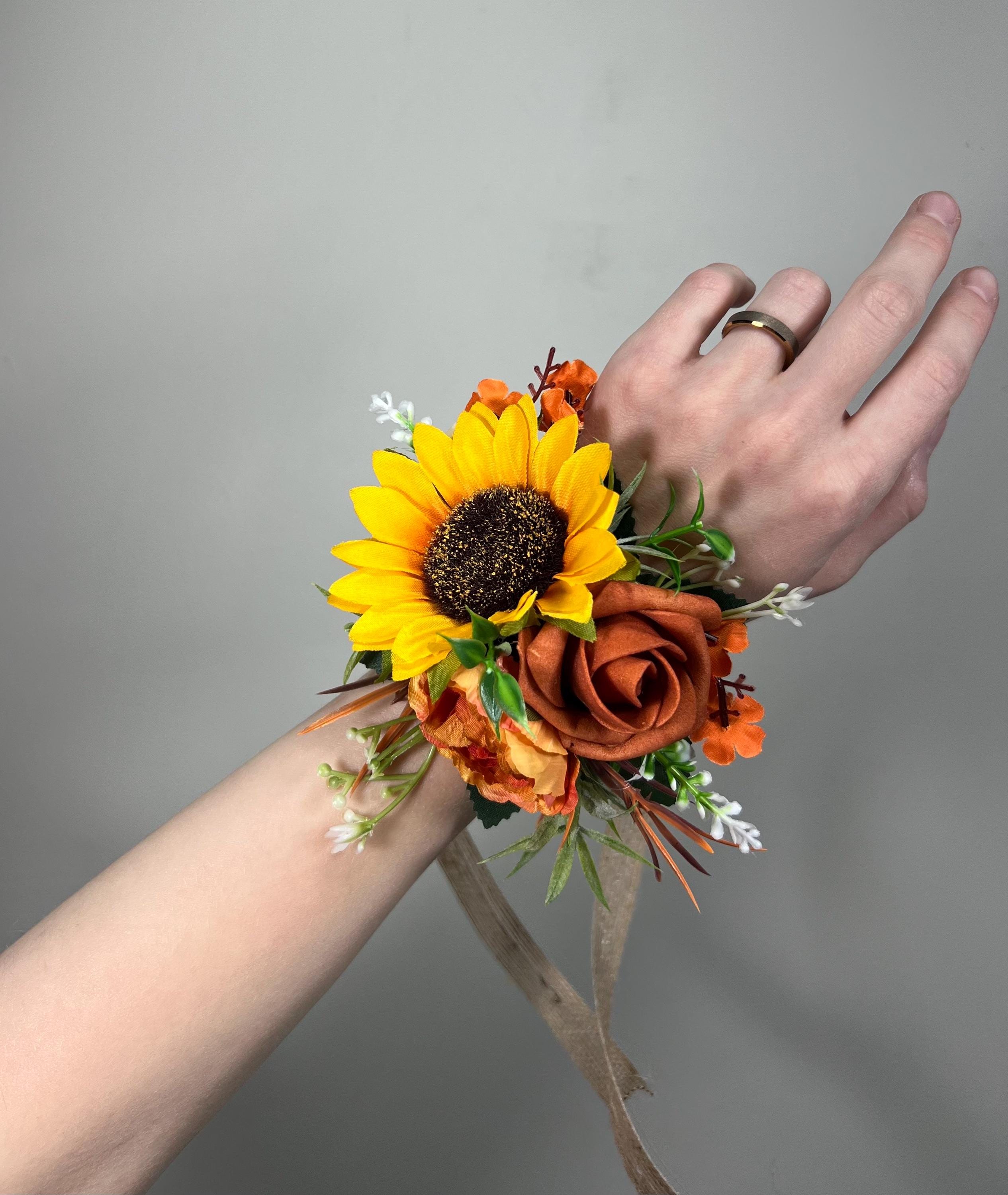 Haarnadeln Mit Sonnenblume, 10 Stück – Für Brautjungfern, Abschlussbälle, Parties & Boho-Frisuren