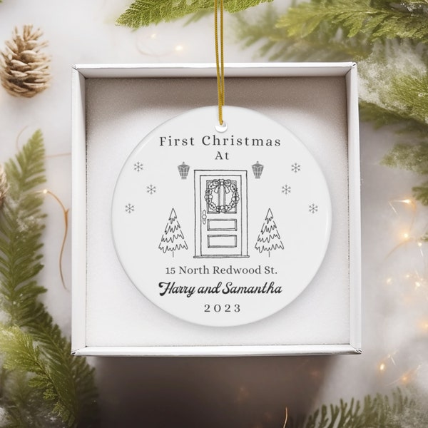 Personalized firstchristmas newhome, Firstchristmas newhome,personalizedchristmas, Christmaskeepsake, newhomegifte-for her, gifte forher