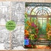 Printable Greenhouse Coloring Pages for Adults, Sheets, Prints, Colorful Coloured, Flowers, Line ...