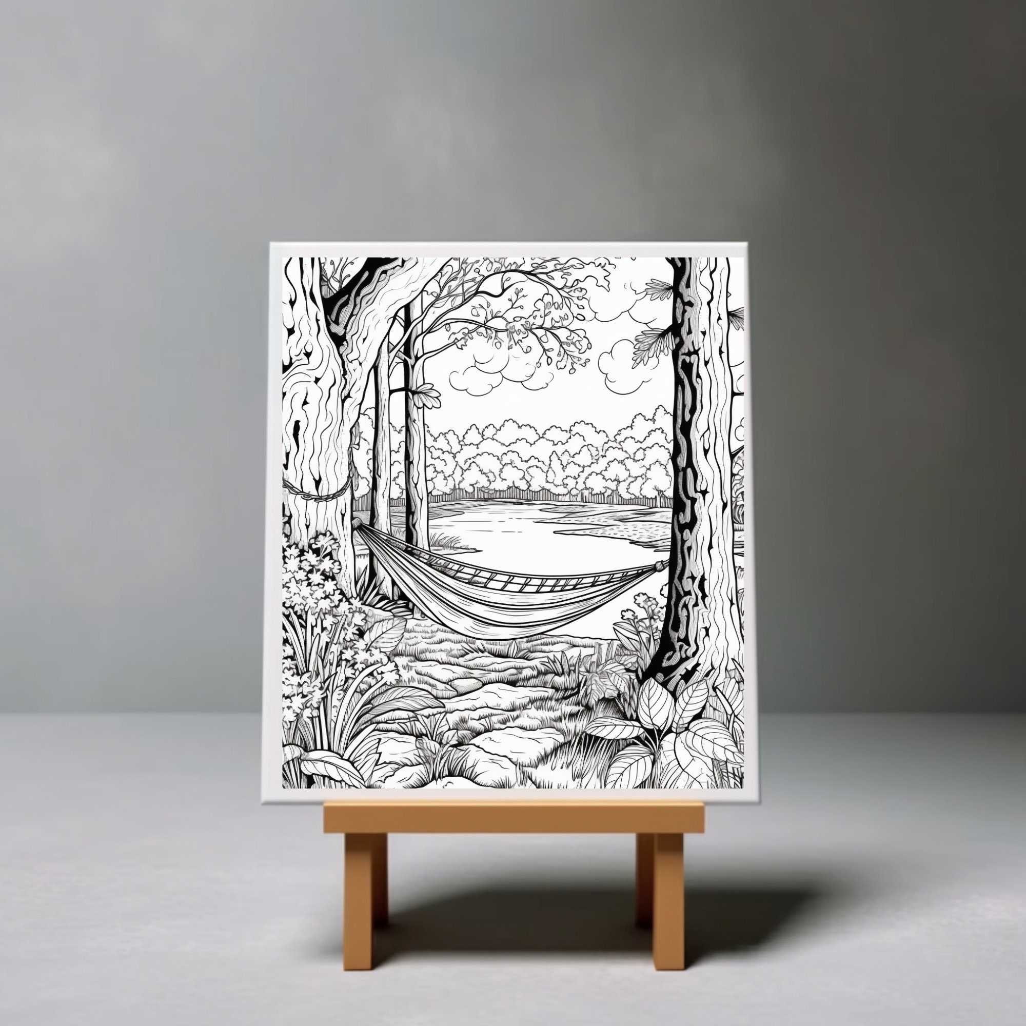 Summer Adult Coloring Pages, Digital Download, Printable, 44 Pieces - Etsy