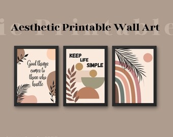 Aesthetic Printable Wall Art