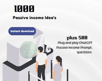 500 chatGPT prompts The Ultimate Passive Income Toolbox