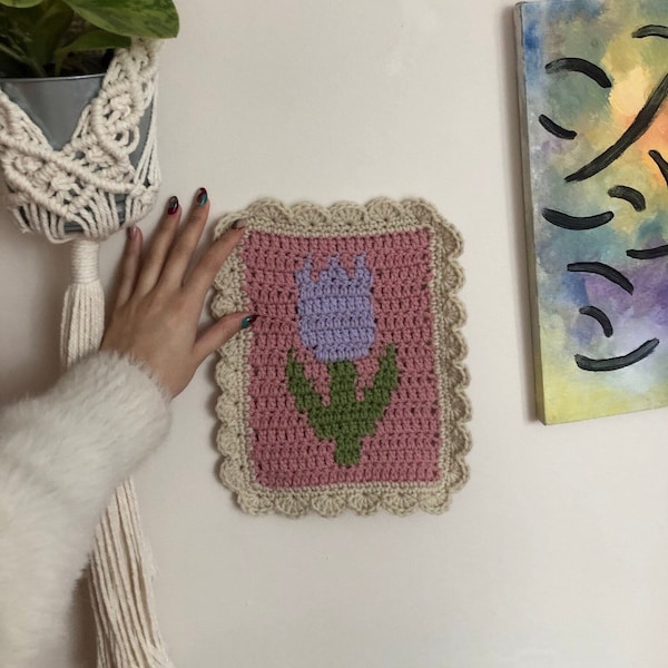 Tulip Tapestry Crochet Pattern