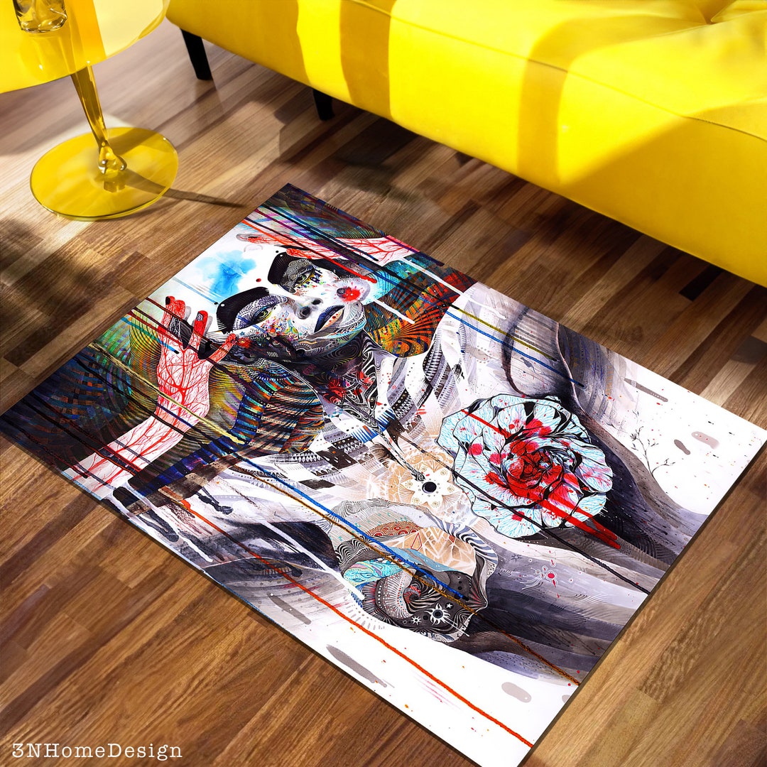 Pop It Rug Pop Art Rug With Unique Women Design Modern and Stylish Home - Etsy