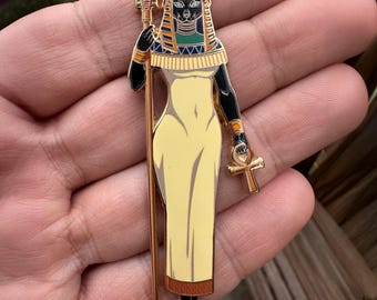 TiBS Egyptian Mythology Bastet 3″ Enamel Pin