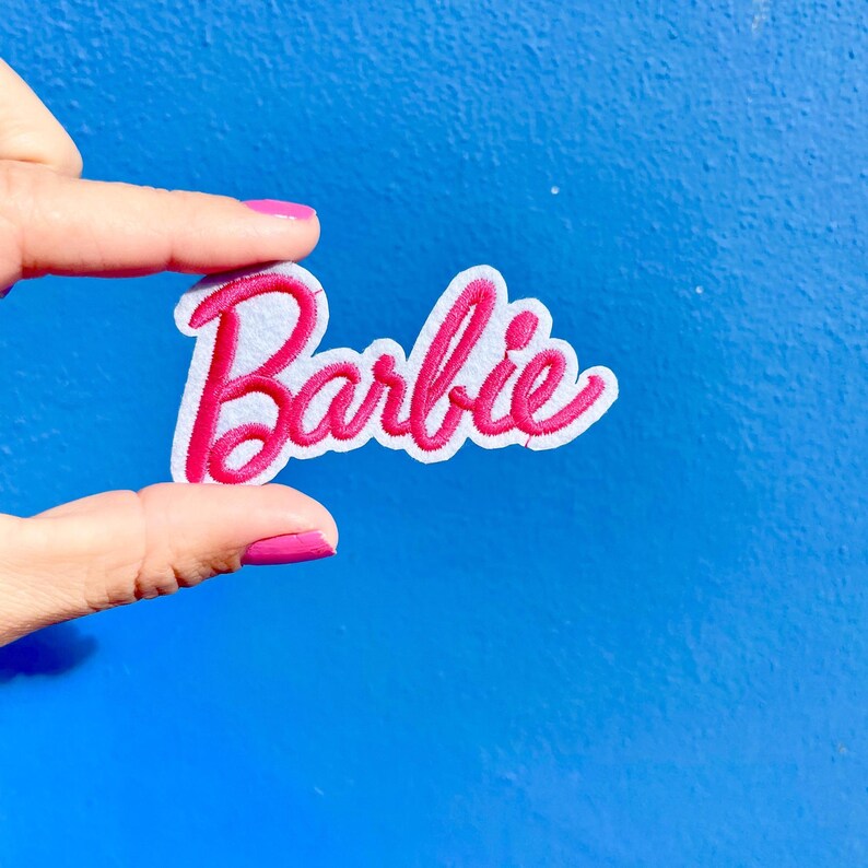 HOT PINK BARBIE Embroidered Patch | Barbie Patches | Different Style to ...