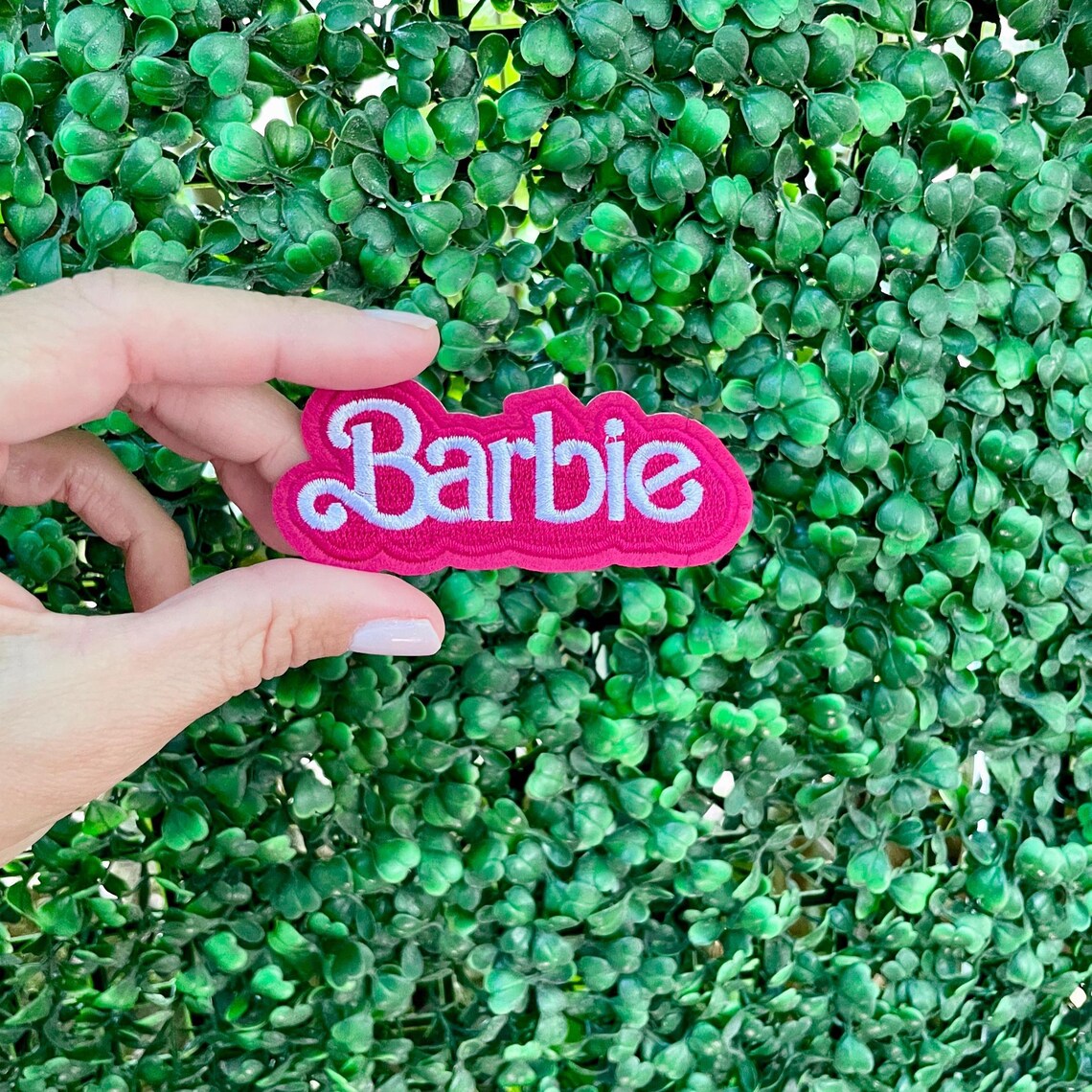 HOT PINK BARBIE Embroidered Patch | Barbie Patches | Different Style to ...