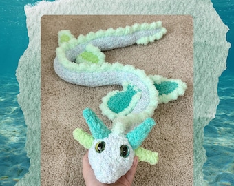 Sage The Sea Serpent ~ A Crochet Pattern
