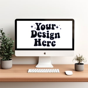 Desktop mockup Computer mockup Screen mockup Monitor mockup Boho Computer screen mock ups Device mock up Macbook mockup Aesthetic mockup