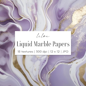 Lila Marmor Hintergründe, Flüssiger Marmor, Luxus-Marmorpapier, Marmor-Tapete, Marmor-Digitalpapier, Marmor-Textur, Marmor-Goldadern, JPG