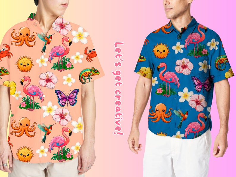 Söta djur clipart | A-Ö djurgrafik | Kawaii djur clipart | Safaridjur | 52 PNG- och JPEG-utskrivbara klistermärken bild 8