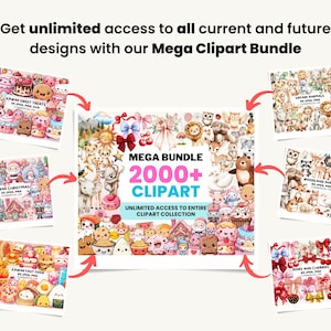 Kawaii School Clipart | 70 Cute School PNG and JPEG | Back To School - classroom decorations, learning worksheet - commercial use image 9