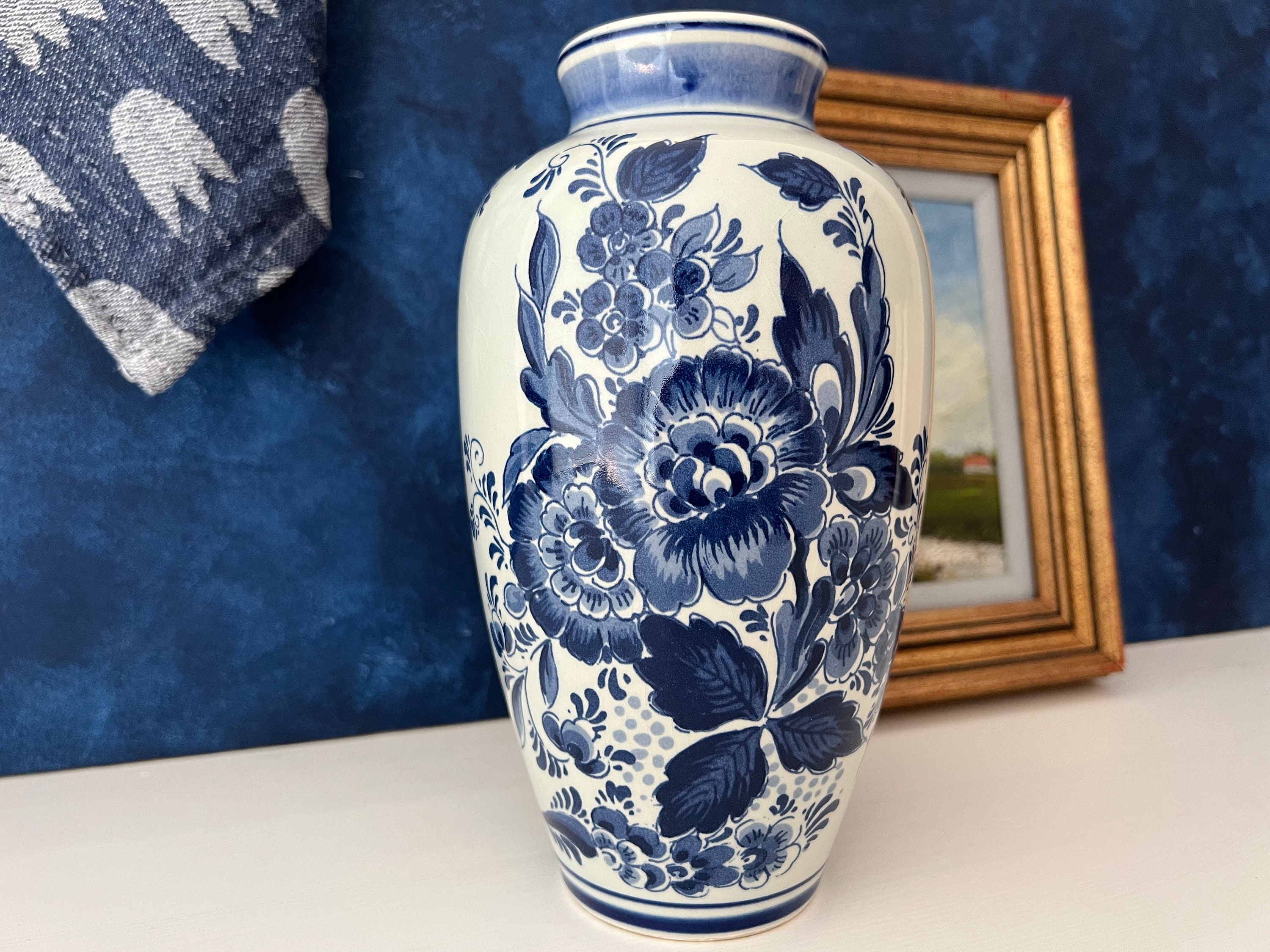 Vase Hand Made Blue - Alperstein Designs main image 0