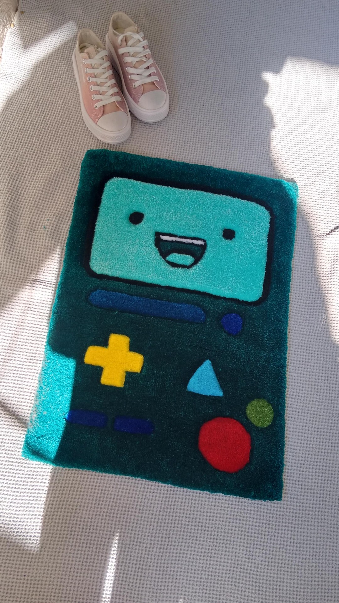 BMO Rug Adventure Time Hand Tufted Rug Unique Gift - Etsy