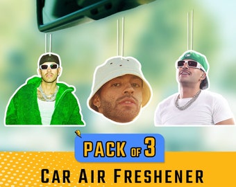 Feid und Ferxxo Auto Lufterfrischer 3er Pack