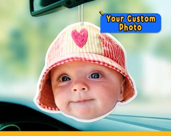 Lot de 3 désodorisants personnalisés : parfum de voiture personnalisé, cadeau personnalisé