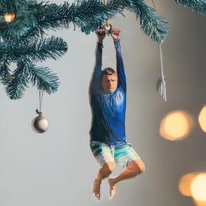 Tim Robinson Zipline Ornament, ich denke, Sie sollten gehen, ITYSL, doppelseitiges Acrylornament