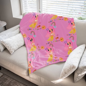 Karol G soft Blanket, luxurious Blanket Karol G, Karol G merchandise, tour manana Sera Bonito merchandise, velvet Blanket, Bichota Blanket