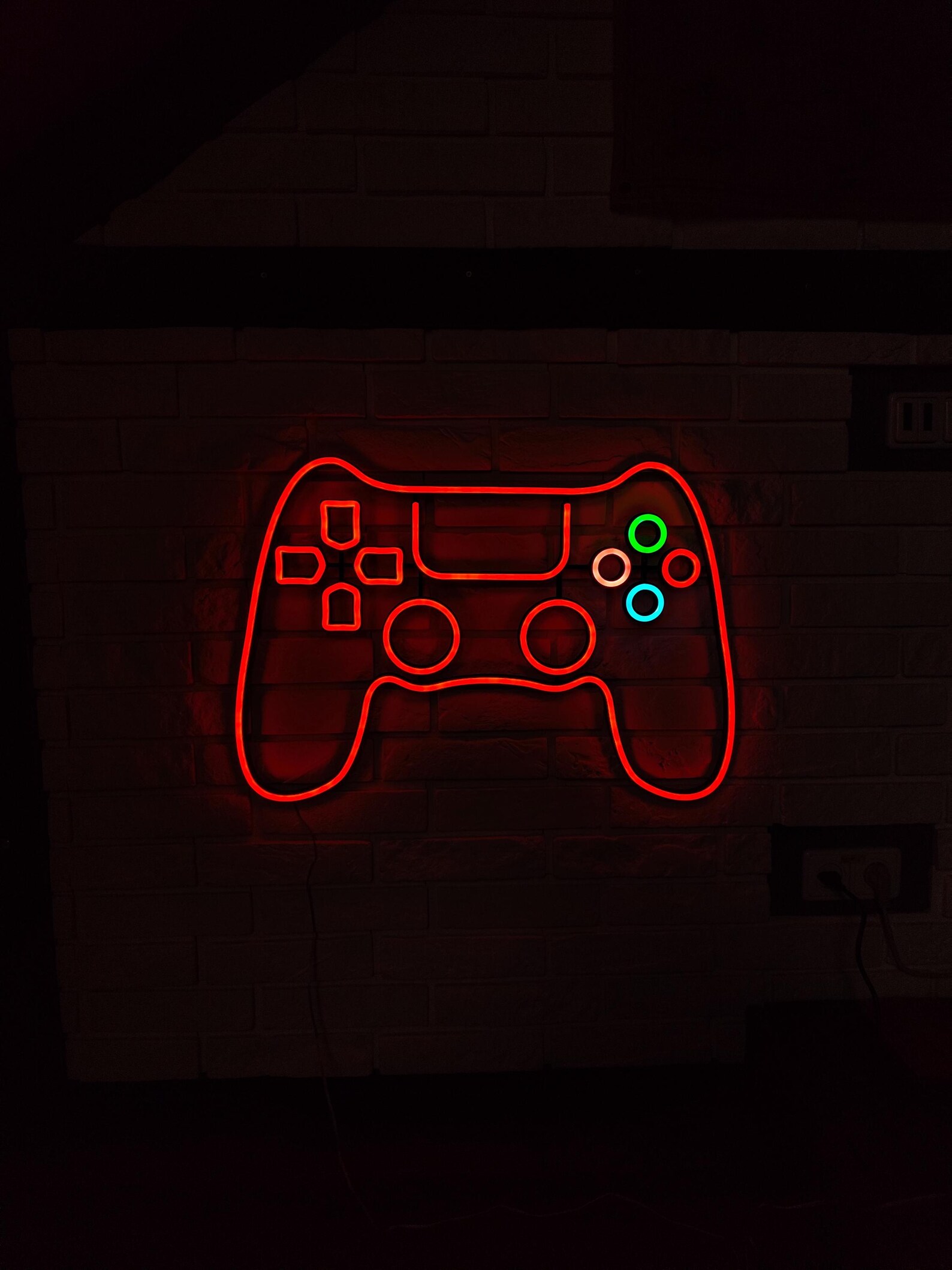 Custom Neon Sign for Gaming, Game Controller LED Neon Light, Gamer Room ...