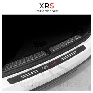 Audi Boot Sill Lip Protector Anti Scuff Carbon Fiber - Free Shipping - A1 A2 A3 A4 A5 A6 A7 A8 Q2 Q3 Q4 Q5 Q7 Q8 TT