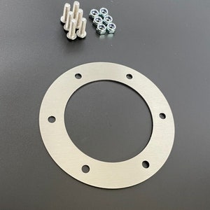 Land Rover Defender Discovery Stainless Exhaust Side Exit Trim Plate Cover Guard
