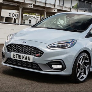 Ford Fiesta Mk8 ST & ST Line Transparent Colour Fog Light Covers Tint Protectors - White Colour
