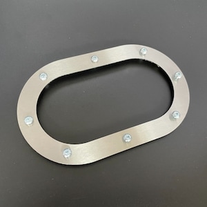 Land Rover Defender Discovery Side Exit Trim Plate Cover Guard Exhaust Side Exit Plate Twin 3.5&quot; Bezel Trim Cover Guard Fender Protector 4x4