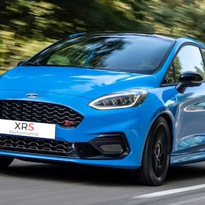 Ford Fiesta Mk8 ST & ST Line Transparent Colour Fog Light Covers Tint Protectors - Black Colour