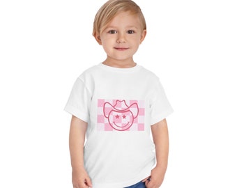 Pink Cowgirl Toddler Tee