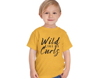 Wild Like My Curls Toddler Tee