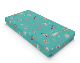 Purr-fectly Cozy Changing Pad Cover