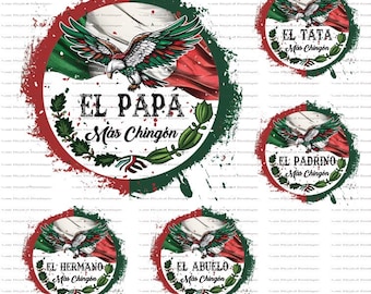 El Papa Mas Chingon Png Bundle, Dia Del Padre Png, Divertido Español Papá Png, Día del Padre Png, Eres Mi Heroe Png, Regalo para papá, Archivo Digital