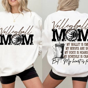 Volleyball Mom My Wallet is Empty Png, Volleyball Mom Png, Volleyball vibes Png, Volleyball Png, Funny Volleyball Mom Png, Volleyball