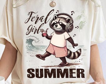 Feral Girl Summer Raccoon Png, Funny Meme Raccoon Png, Feral Png, Cowgirl Png, Western Png, Rodeo Png, Summer Png, Digital Download