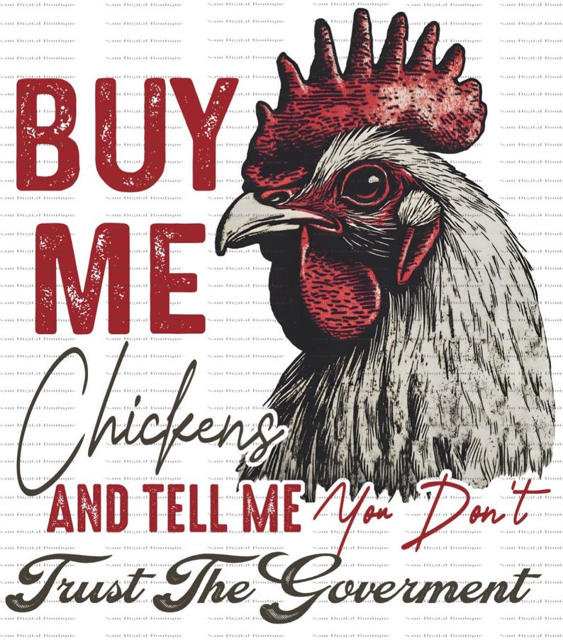 Buy Me Chickens Png, Western Png, Trendy Western Designs, Fun Chicken