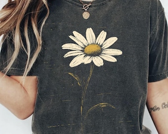 Daisy Png, Daisy Svg, Summer png, Wildflower png, Flower shirt design, Trendy Spring Summer PNG, Sunflower png, Flower for DTF, Daisy png