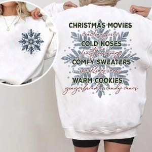 Winter List Png, Movies Crackling Fires Cold Noses, Silver Blue Glitter Snowflake Png, , Christmas Png, Winter Png, Digital Download