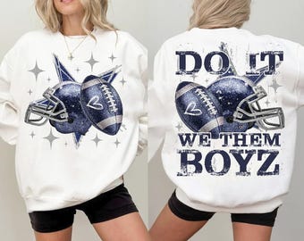 Do It We Them Boyz Png , Cowboys Football Png, Cowboys Fan Png, Game Day, Football Bow Preppy Game Season, Blue Helmet & Bow, Football Png