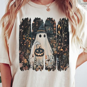 Halloween fall Ghost boho Png, girly Pink Pumpkin Png, Boho Floral Fall Png, Halloween Png, Autumn Vibes Png, Spooky Season Png popular now