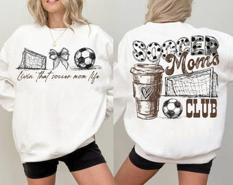 Soccer Moms Club PNG, Livin' that soccer mom life Png, Glitter Soccer PNG, Soccer Mama Png, Soccer Png, Soccer Shirt Design, Game Day Png