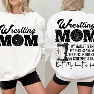 Wrestling Mom My Wallet is Empty Png Svg, Wrestling mom Png Svg, Wrestling Png svg, Wrestling life svg, Wrestling design svg, Wrestler svg