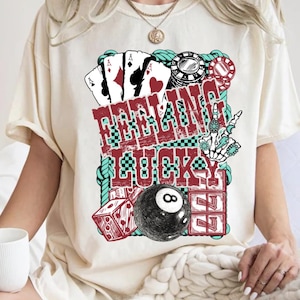 Feeling Lucky Collage Sublimation Png Svg, Western Png Svg, Turquoise Png, Trendy Country Design, Retro Western PNG, Western T-Shirt Design