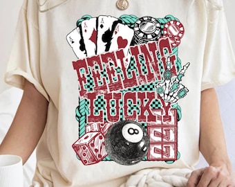 Feeling Lucky Collage Sublimation Png Svg, Western Png Svg, Turquoise Png, Trendy Country Design, Retro Western PNG, Western T-Shirt Design