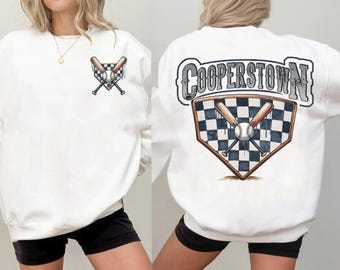 Baseball Season Retro Checkered Png, Baseball season Png, Retro Baseball shirt Png, Retro Baseball design Checke Png