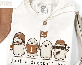 Boo Png, Boo Football Png, Football Png, Halloween Png, Spooky Png, Ghost Png, Sublimation Design, Retro Png, Vintage Design