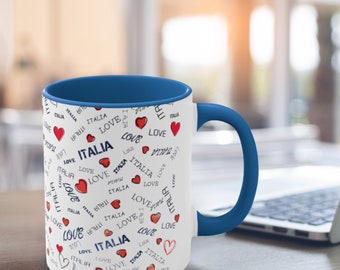 An 'I Love Italy' mug is the perfect gift for the Italian lover in your life