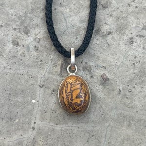 Tiger Eye Pendant for Confidence & Protection Healing Crystal Necklace Root Chakra Jewelry Grounding Stone Spiritual Amulet spiritual Stone